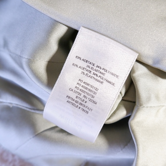 aritzia wilfred shine bustier / silver sage green / 2xs - Picture 5 of 7